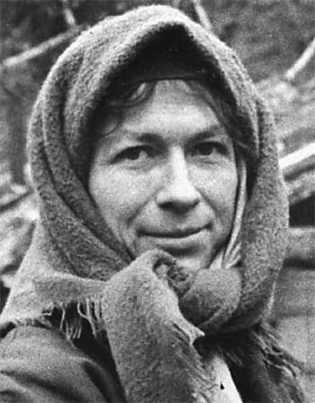 Жительница сибирской заимки Агафья Лыкова